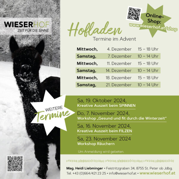 Wieserhof Adventflyer 2024 02