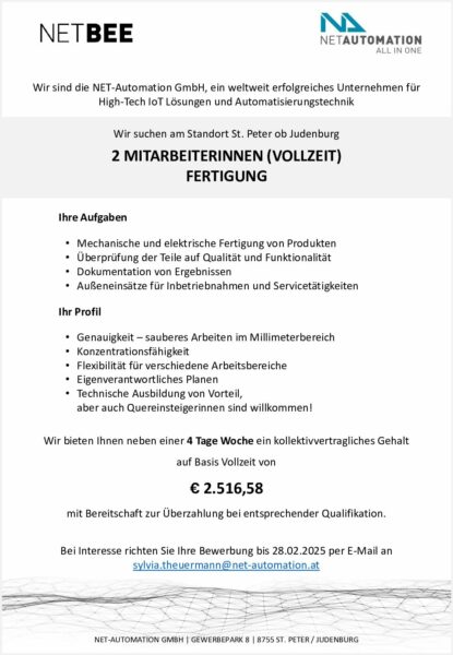 Stellenausschreibung